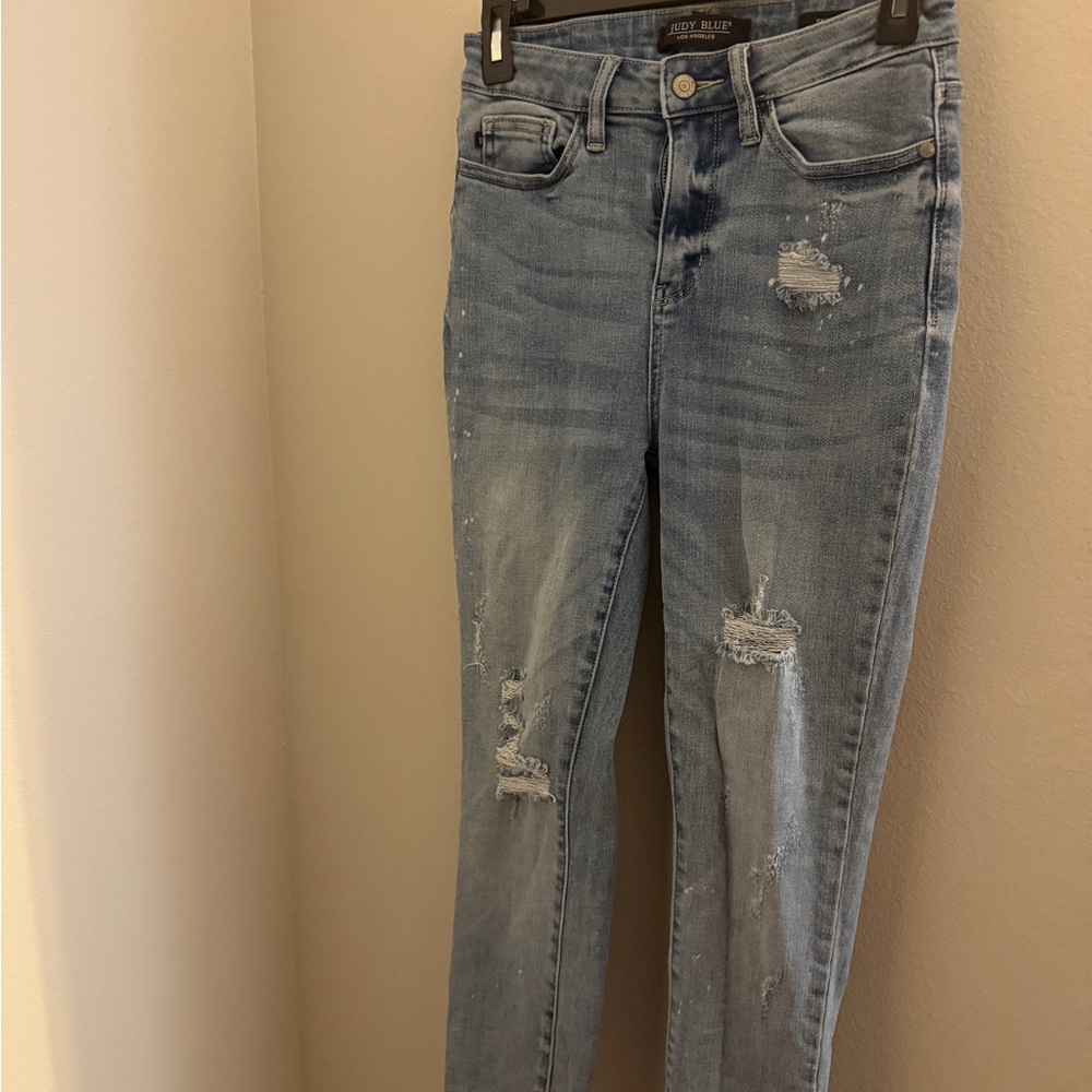 6- Distressed Judy Blue Jeans